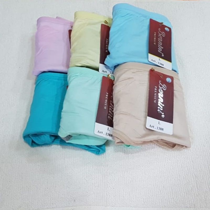 6 pc Celana dalam wanita( khusus haid) merk Bernini  kode 1388