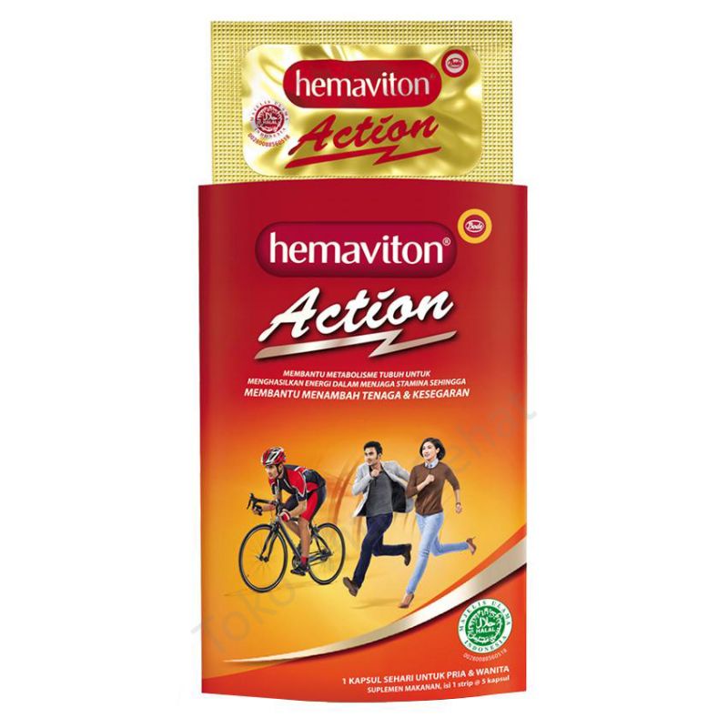 Hemaviton Action / Suplemen Kesehatan / Multivitamin dan Mineral