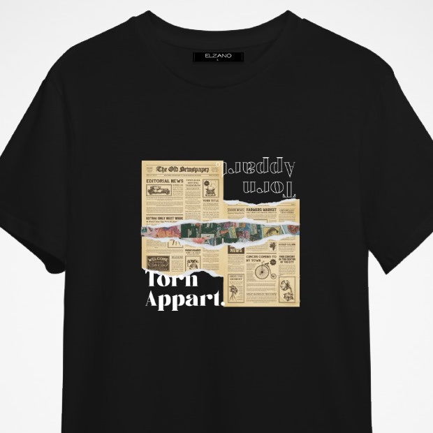 Public - Torn Appart T-Shirt - T-Shirt Distro Kekinian