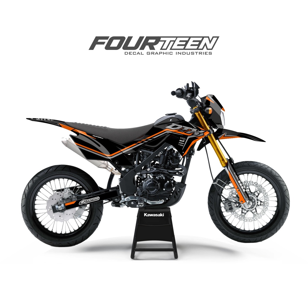 DECAL DTRACKER 150 - stiker dekal dtracker full body custom DTX-04