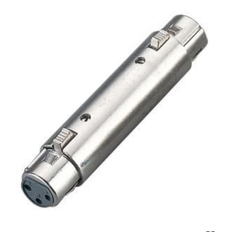 TIPE SMSM adaptor JACK XLR sambungan jack xlr CANON betina female 3 pin mixer xlr male power amplifi