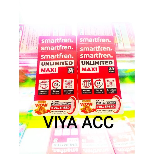 Voucher Smartfren UNLIMITED 28Hari (FUP 1GB/hari)