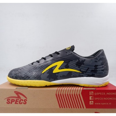 Sepatu Futsal Specs Acc Lightspeed II Pro Battlepack IN Black ALPHA FG