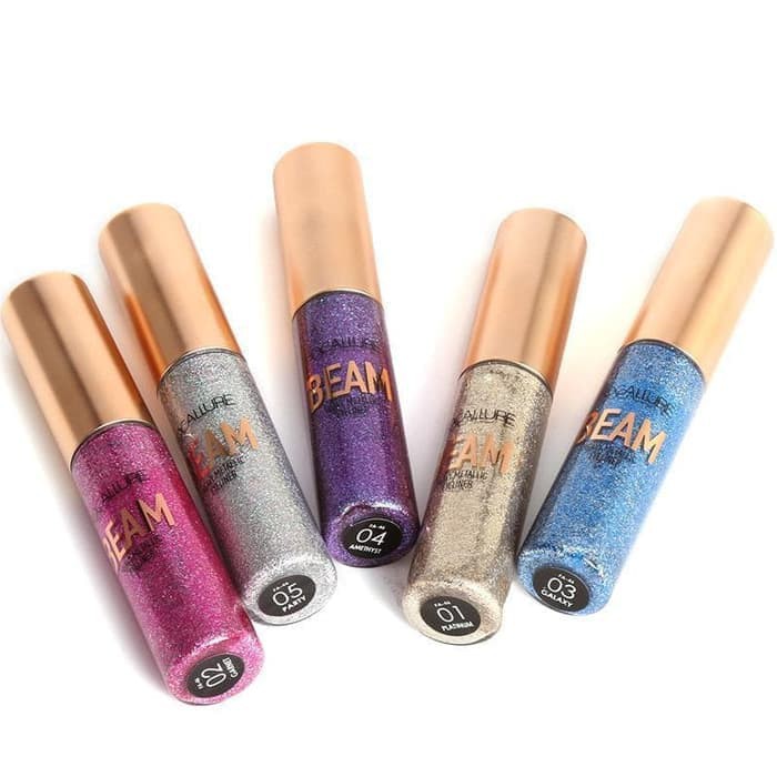 FOCALLURE Heavy Glitter Eyeliner ORI Focallure Warna Glitter Eyeliner