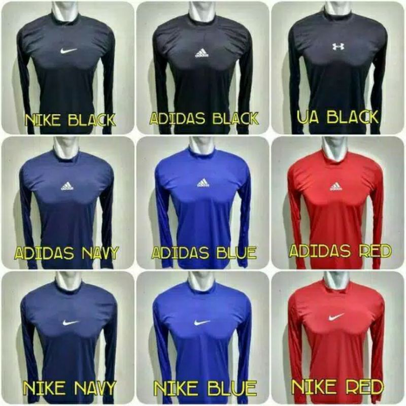 Baju Bola lengan panjang /Baselayer panjang