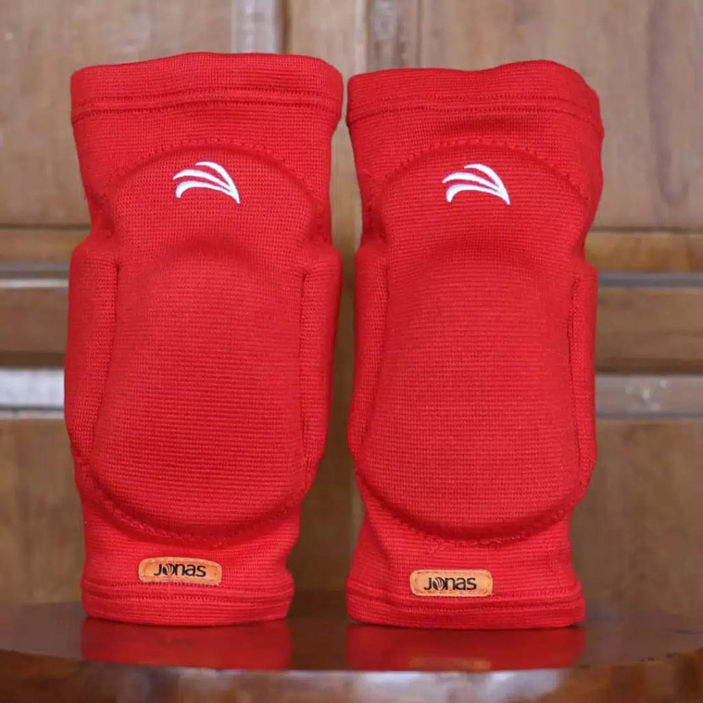 Kneepad Jonas Futsal Maxim V3 Deker Pelindung Lutut Merah