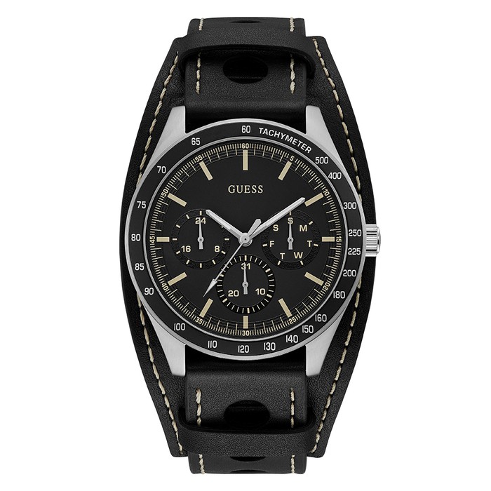 GUESS W1100G1 Montana - Jam Tangan Pria - Hitam