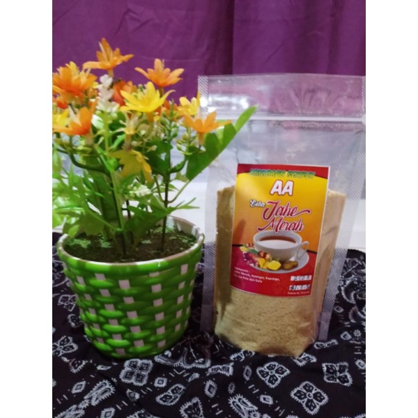 

Jahe Merah AA Herbal minuman serbuk instan 250g