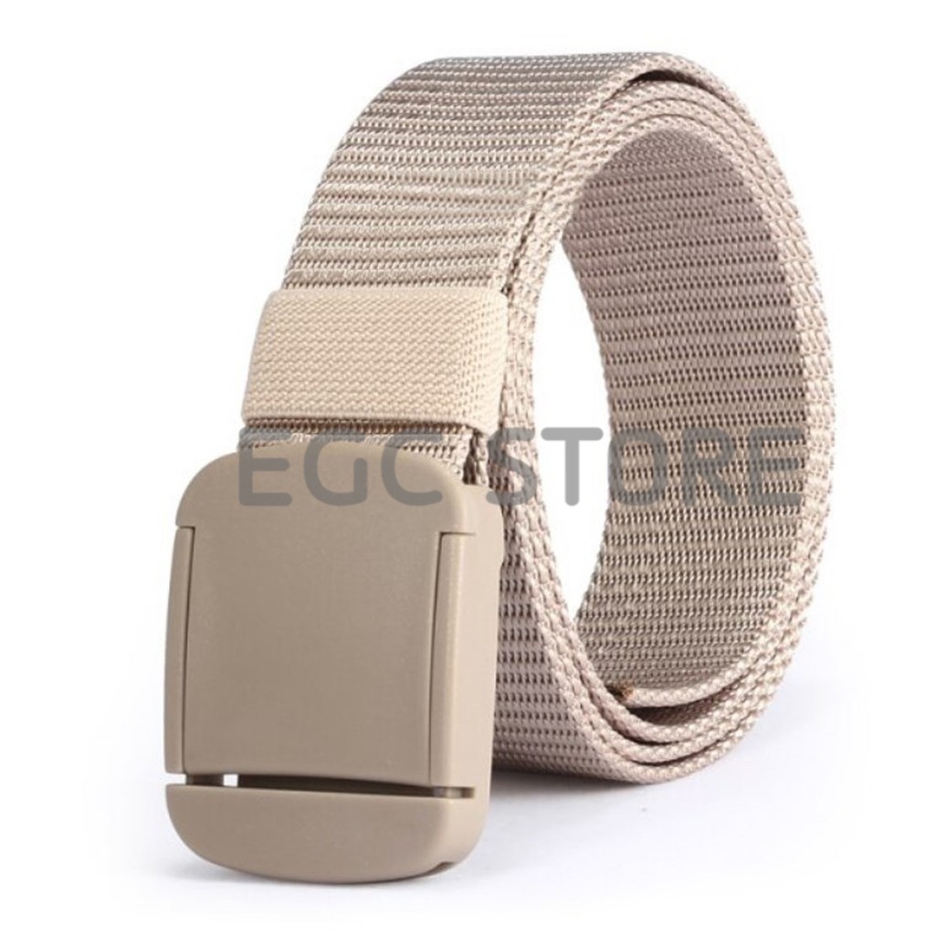 IKAT PINGGANG NYLON CANVAS / TACTICAL ARMY MILITARY / ANTI METAL DETECTOR / CODE:AMC XNL-140