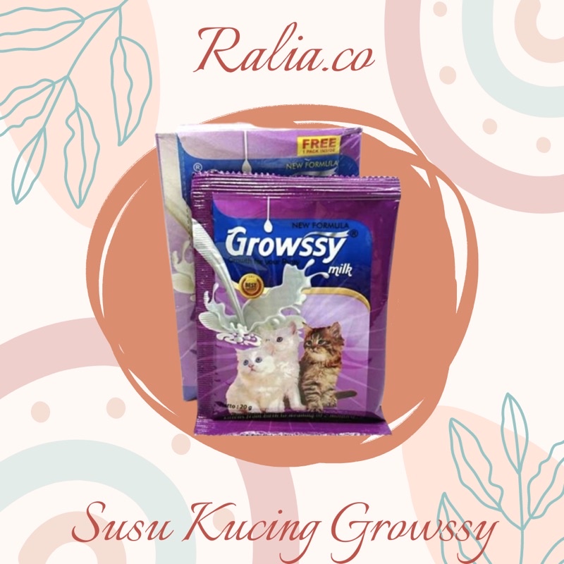 Susu Growssy Susu kucing susu kitten susu kemasan kucing