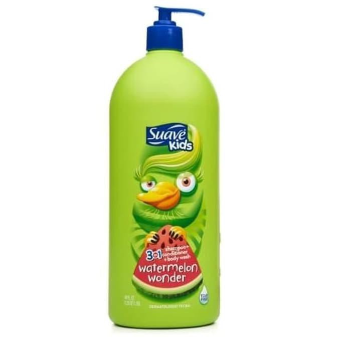 Suave kids watermelon wonder besar 3 in 1 40fl.oz 1.18L