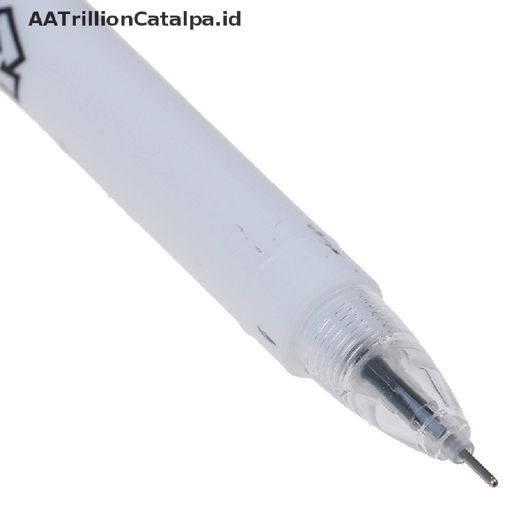 (AATrillionCatalpa) Pulpen Gel Dengan Lampu Untuk Pelajar
