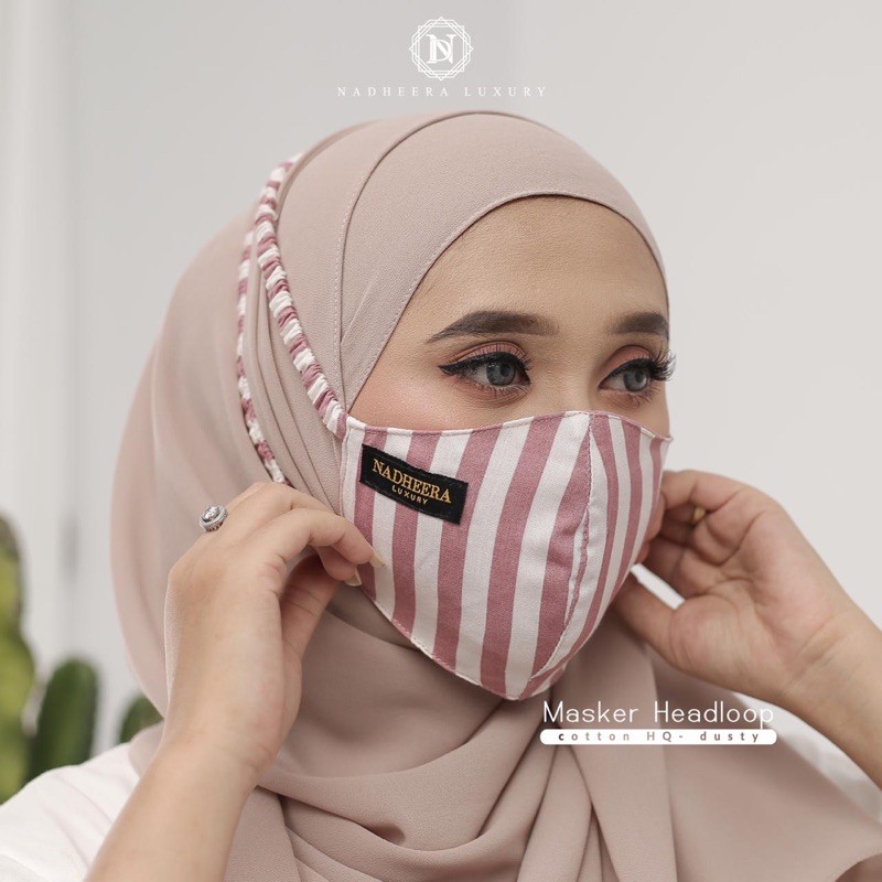 Masker Floral Masker Blaster Nadheera Luxury