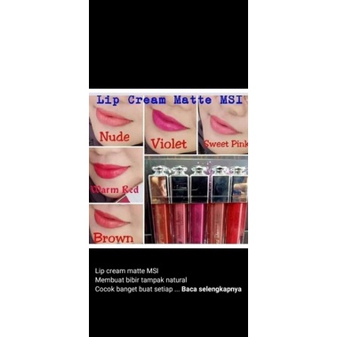 lip cream MSI
