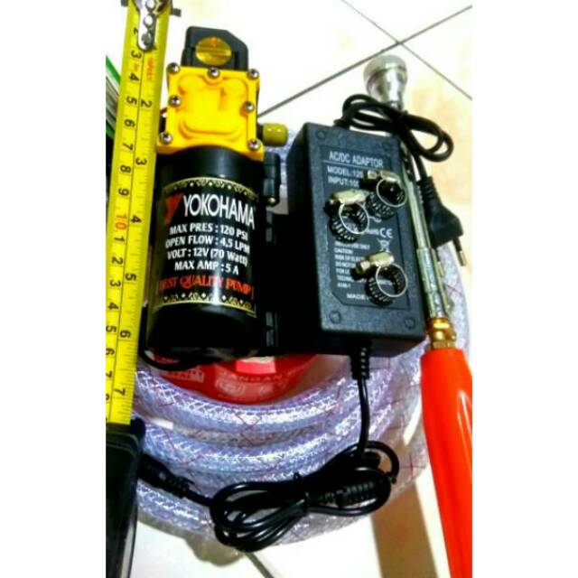 Alat cuci motor DC 12V