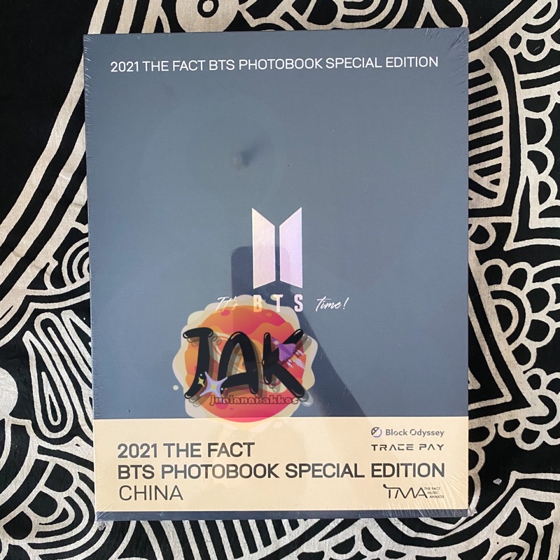Ready - BTS The Fact Photobook China 2021 Official Sealed