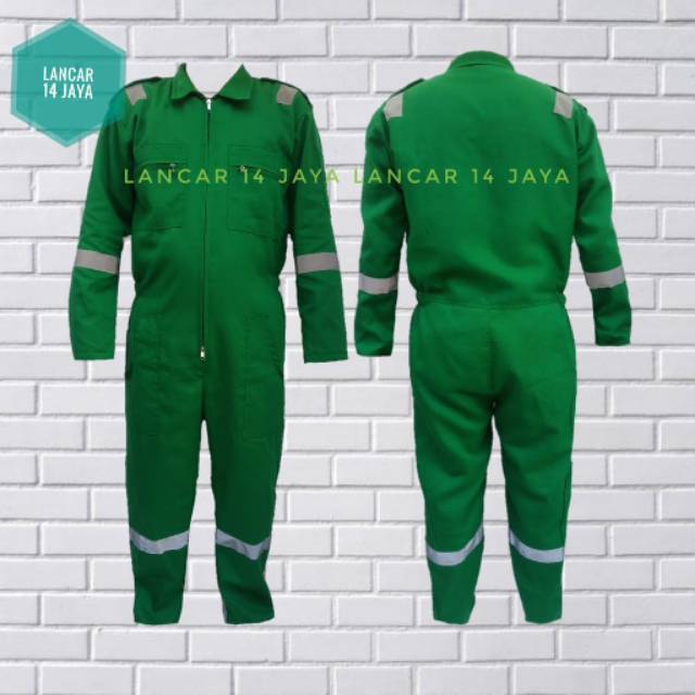 Wearpack Coverall Safety / katelpak / Seragam Kerja Proyek fosfor Termurah di Shopee