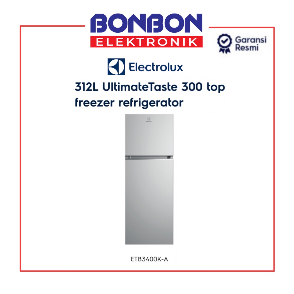 Electrolux Kulkas 2 Pintu ETB3400K-A / ETB 3400K-A / ETB 3400 K-A