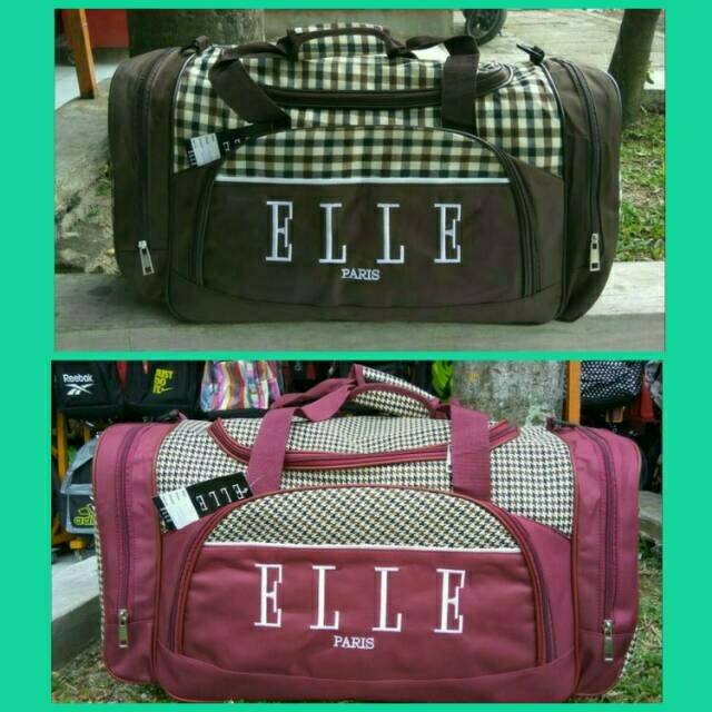 Tas traveling pria wanita MURAH/Travel bag ELLE - Tas pakaian buat mudik