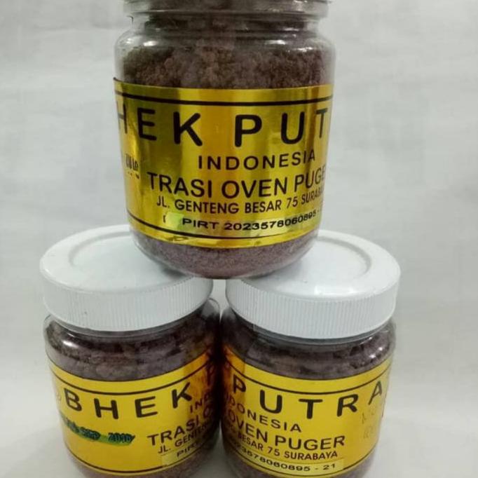 

terasi udang oven matang bhek putra
