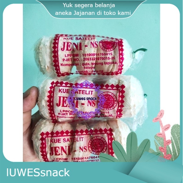 

kue satelit isi 10pcs- gembala sapi-jajanan jadul - kue jadul-jajanan-makanan ringan-snack jadul