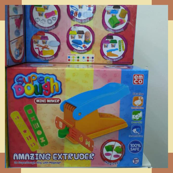 Super dough | barbeque set | fruit fun | barbershop | amazing extruder