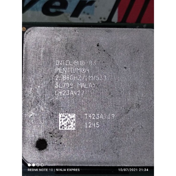 procesor intel P4 soket 478 2,80 ghz fsb 533 L2 1 mb