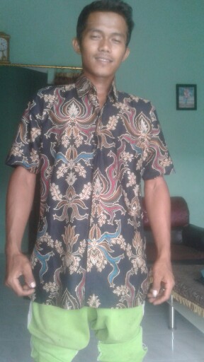 Sarimbit Batik/couple Batik Motif Baru Kombinasi Brokat Terhits Baju Kondangan Terbaru Dan Terlaris