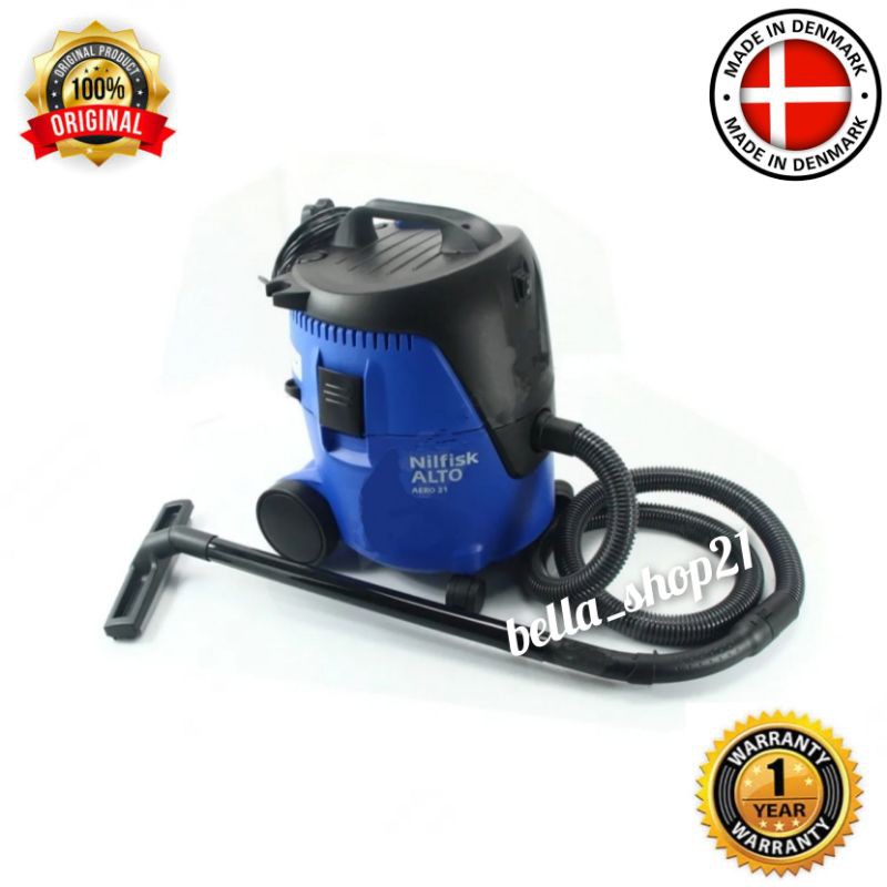 nilfisk alto vacuum cleaner mesin penyedot debu kering dan basah 20 ltr