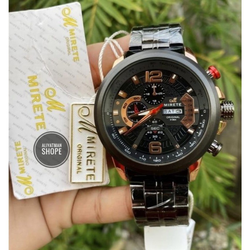 JAM TANGAN PRIA MIRETE ANALOG