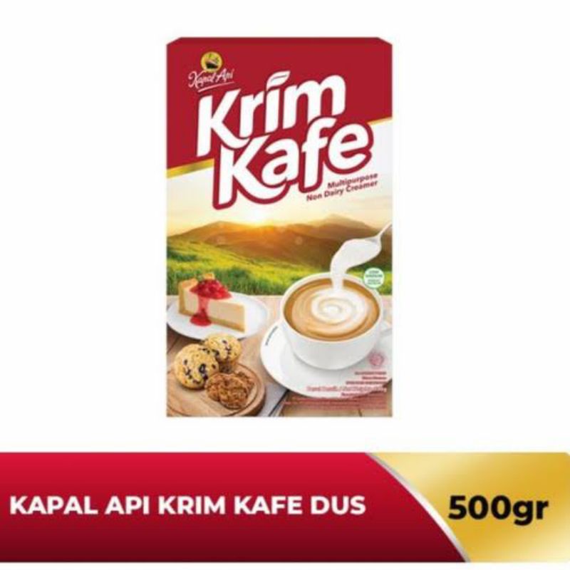 

KAPAL API KRIM CAFÉ NON DIARY CREAMER 500G