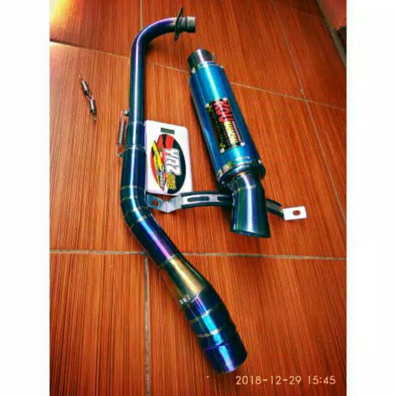 knalpot KOU kidal corong bluemoon bebek kidal Jupiter Z Vega Shogun Supra kharisma smash C70 grend