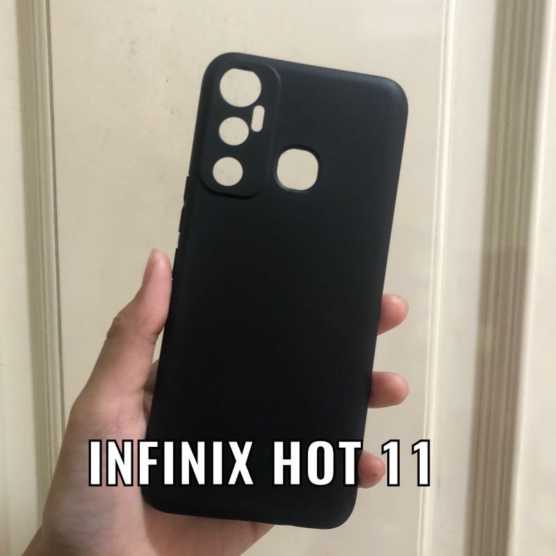 Case infinix Note 30 Pro Note 30 note 11 11s 11 Pro 11 Nfc 10 pro 10 Hot 11 11s HOT 11S Nfc Zero X pro SoftCase Black Slim Matte Protect Camera