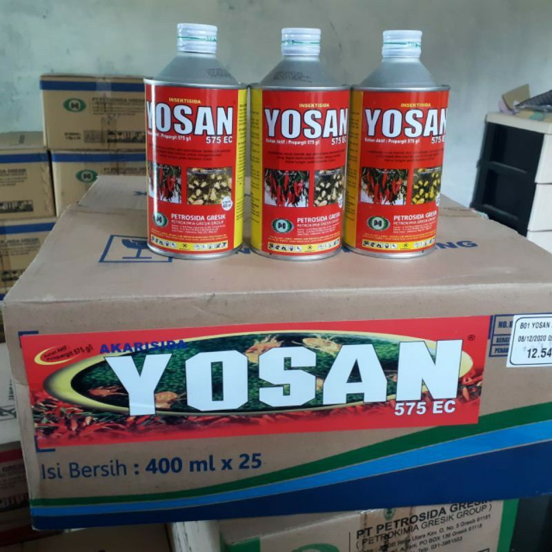 Akarisida Yosan (Propargit 575 Ec) kemasan 400 ml