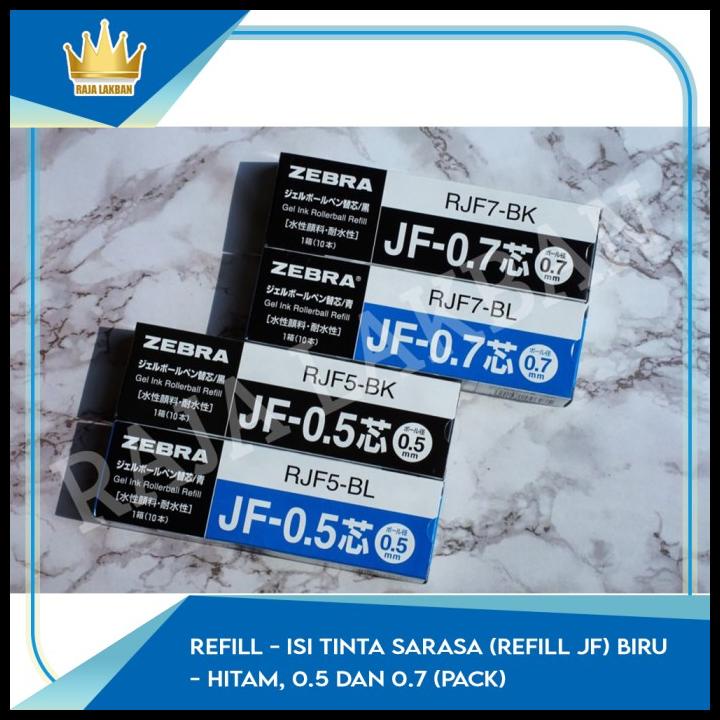 

Heaven | Refill / Isi Tinta Sarasa (Refill Jf) Biru / Hitam, 0.5 Dan 0.7 (Pack)