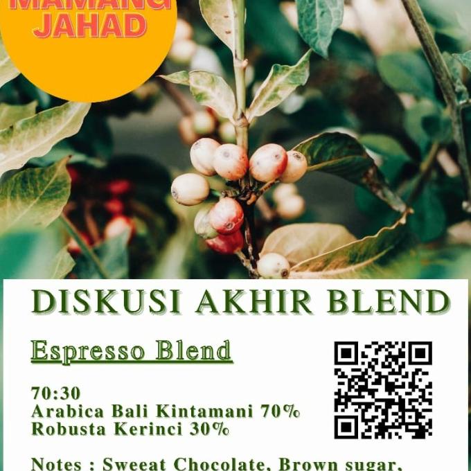 

Housblend 1Kg Diskusi Akhir 70:30 Arabica & Robusta
