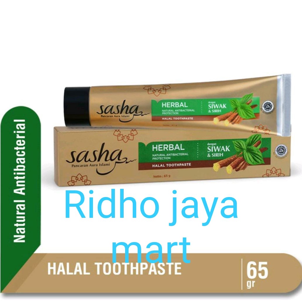Pasta Gigi Sasha siwak  65 GR