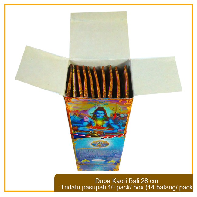 Dupa / Hio Wangi Kaori Bali 28 cm Tridatu Pasupati (14 btg / pack)