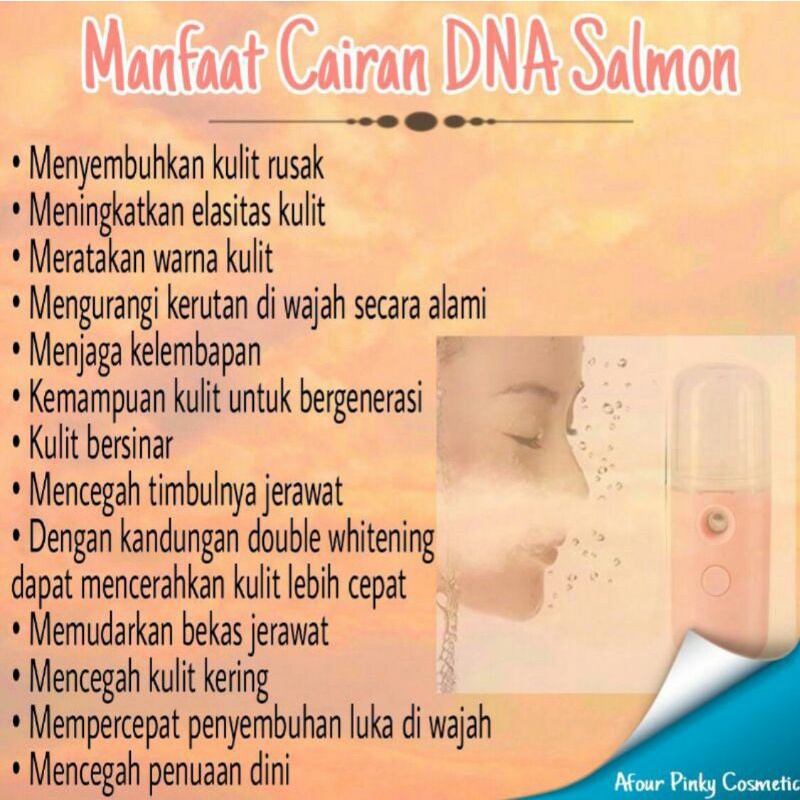 facemist DNA SALMON by afourpinkycosmetic