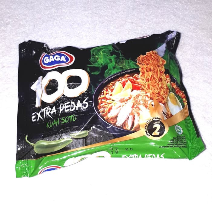 GAGA 100 Extra Pedas Kuah Soto 85gr