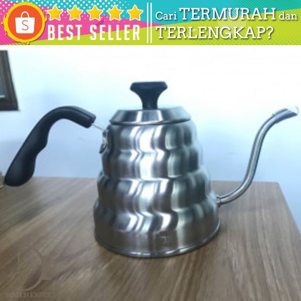 COD Teko Barista 1200ML Dengan Termometer Coffee Maker Pot V60 Drip Kettle with Thermometer