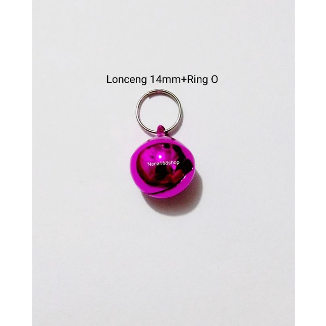 Lonceng kalung kucing free ring/ warna warni 14mm dan 20mm