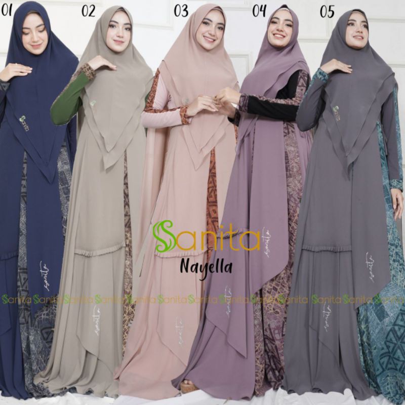 Nayella Syari By Sanita Hijab (Original)