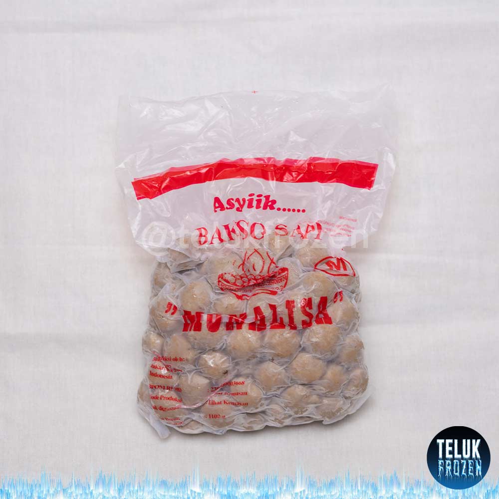 

bakso baso sapi monalisa m isi 100 butir pcs 100pcs mona beef daging meatball
