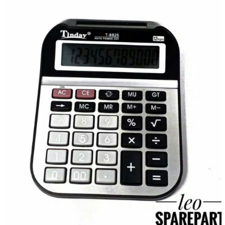 

COD Kalkulator/Calculator termurah 2 layar Tinday T 8826 Kalkulator Dagang