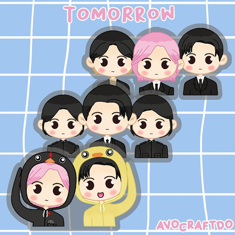 [ AVOCRAFTDO ] Sticker Kdrama Tomorrow