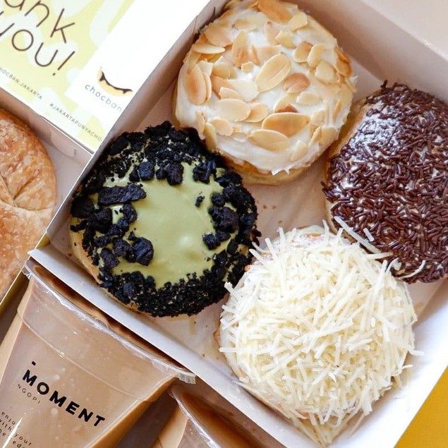 Donat Sourdough mix 1 box isi 4 - Chocban Jakarta