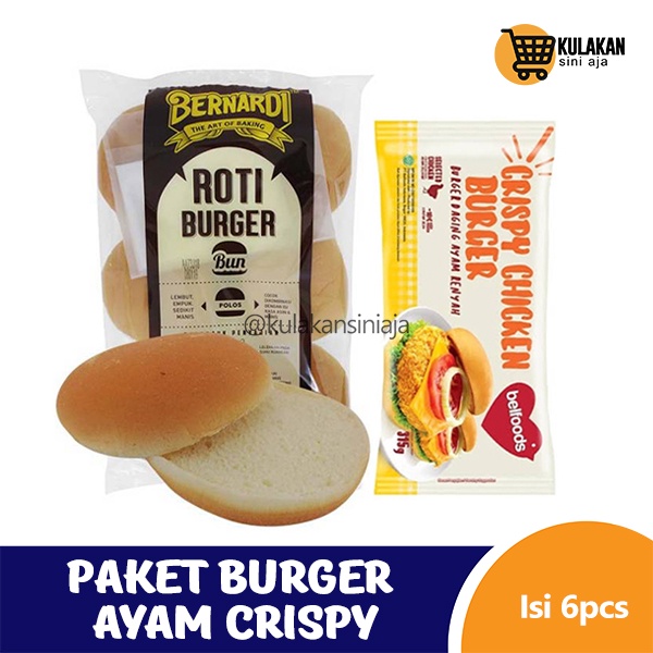 

Paket Burger Ayam Crispy