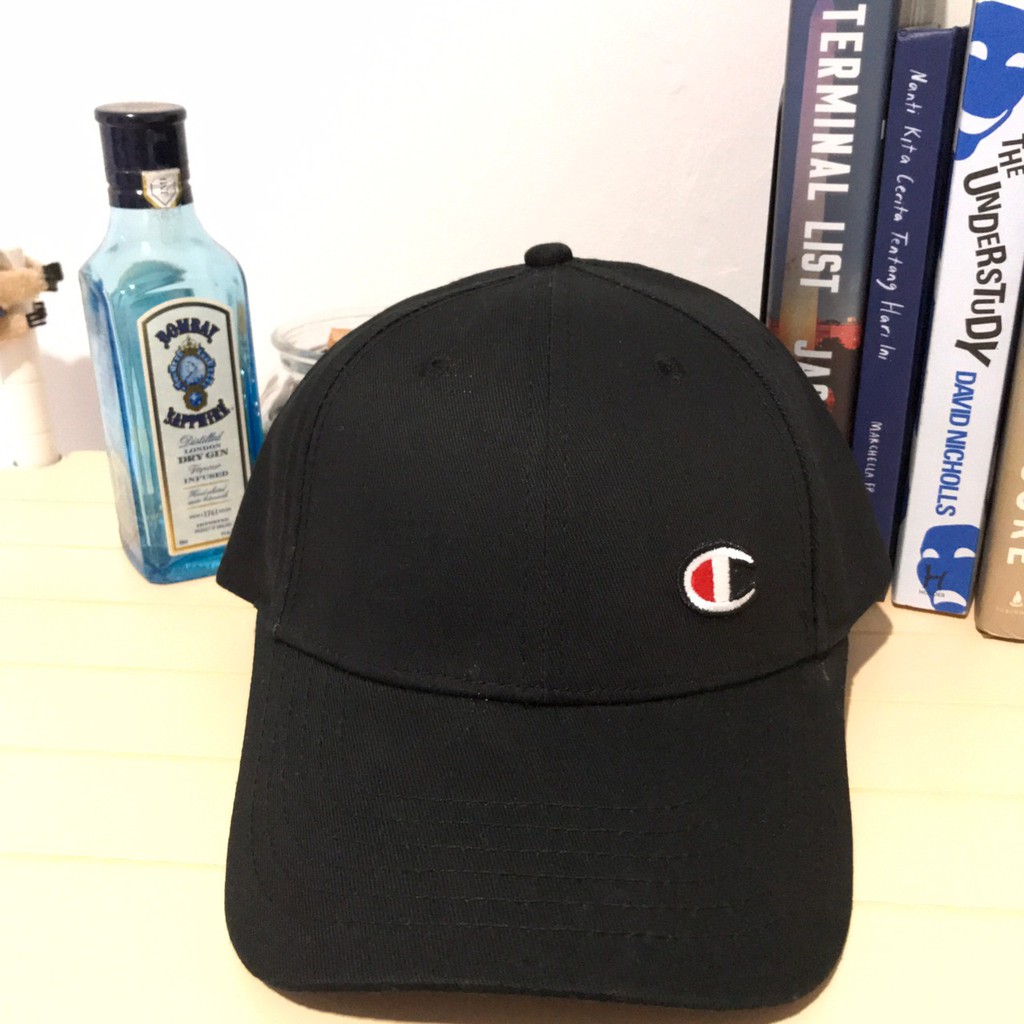 TOPI CHAMPION STRAP KULIT