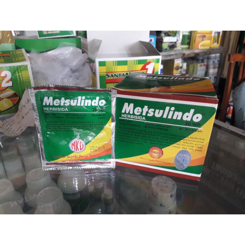 METSULINDO Herbisida padi 20 WP kemasan 5gr